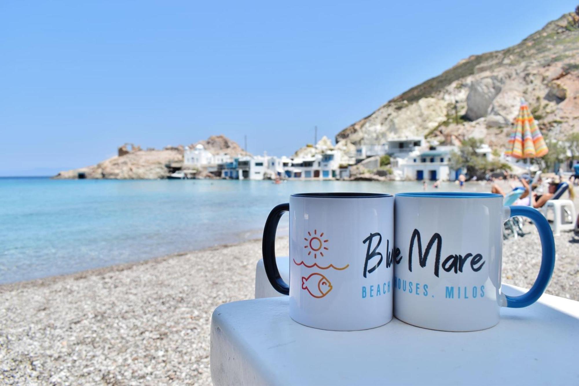 Blue Mare Apartments On The Beach Firopotamos Habitación foto