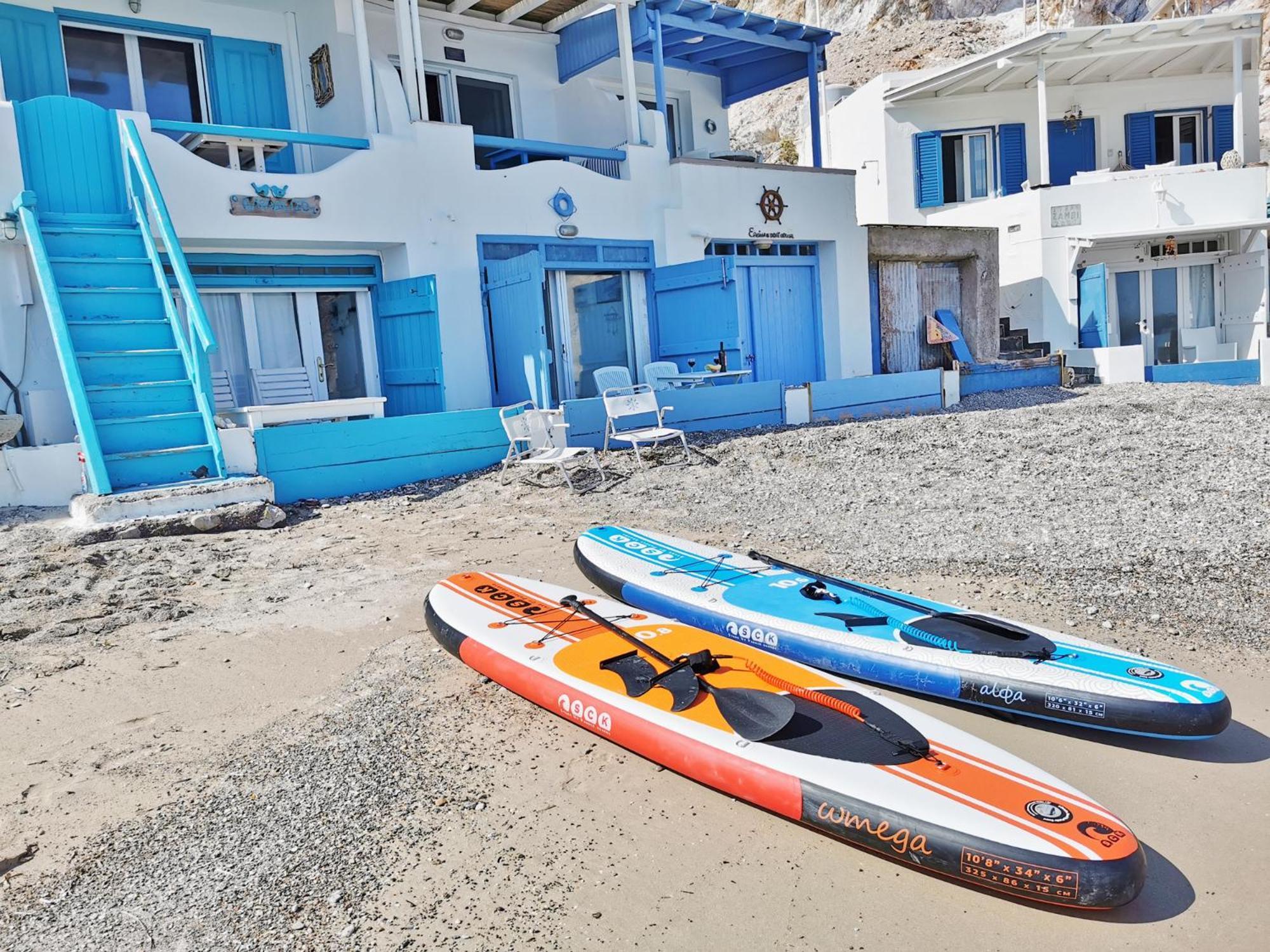 Blue Mare Apartments On The Beach Firopotamos Habitación foto